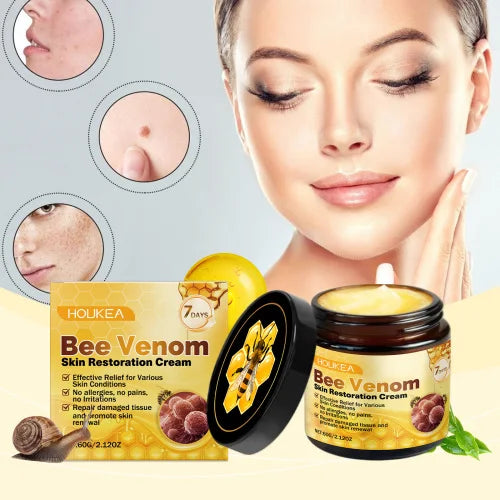 Houkea Bee Venom Gently Cleanses Removes Nevus Moisturizing And Soothing Skin Care Cream