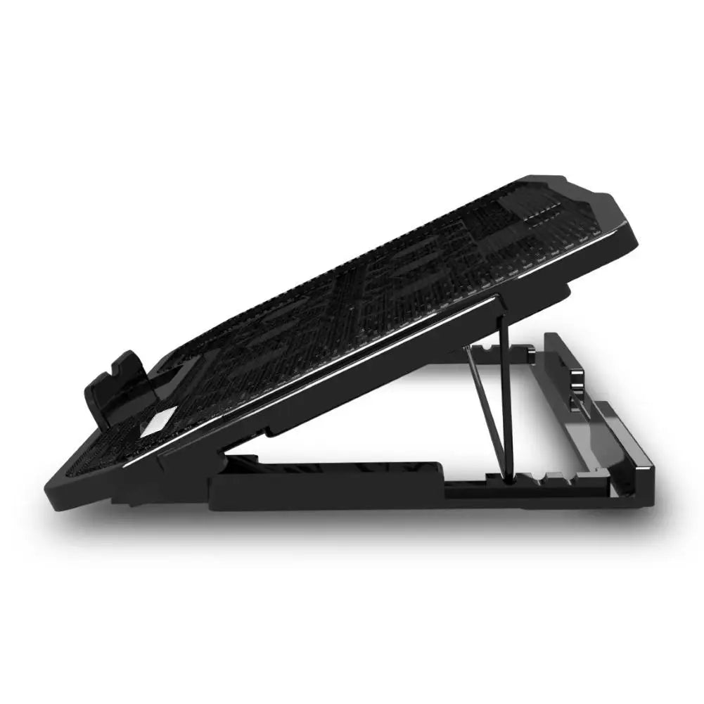 2 USB Ports Six Cooling Fans Laptop Cooler Pad Notebook Stand for 14/15.6Inch Laptop Fan