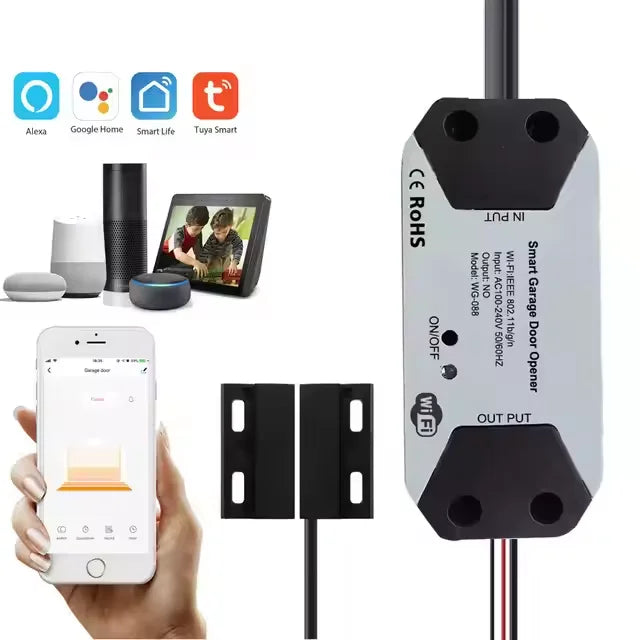 Smart Home Tuya APP Use for Automatic Gate/Door Opener