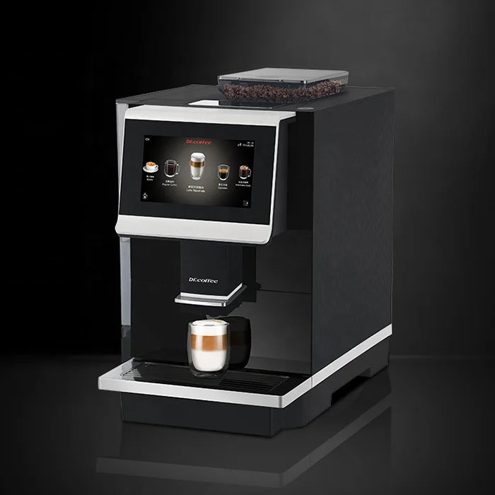 Dr Coffee C12 Household Automatic Coffee Machine Home Espresso Maker with Milk Frother Self-Cleaning System