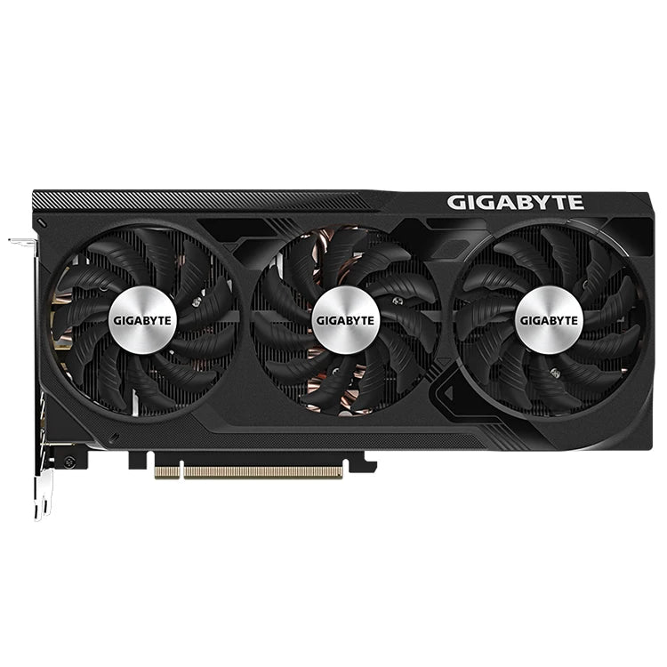 Used GIGABYTE GeForce RTX 4070 Ti SUPER WINDFORCE OC 16G Graphics Card with AI Design Intelligent Learning GDDR6X Memory GPU
