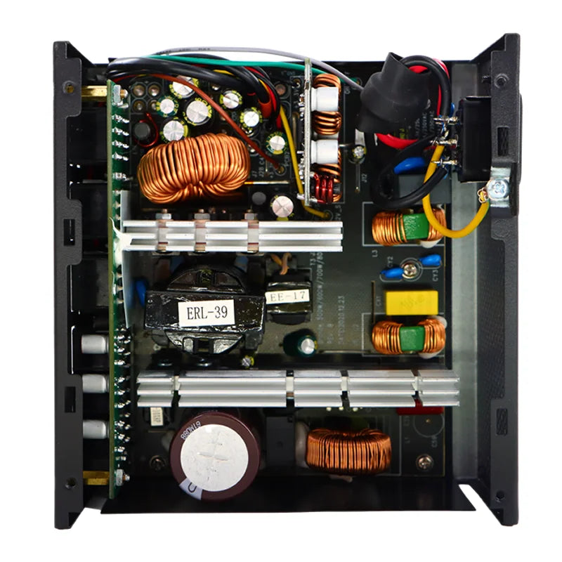 JULONGFENGBAO 850W ATX APFC Full Voltage RGB Fan Fully Modular Computer PC Gaming Power Supply for Server/Desktop PSU