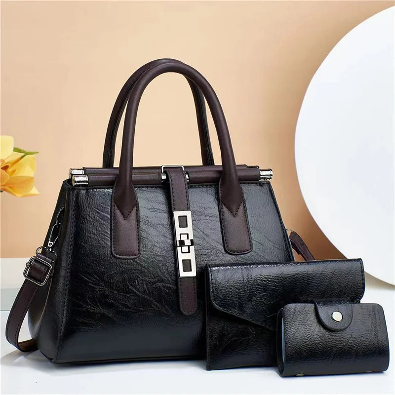2023 New Spring Solid Color Pu Leather Female Crossbody Bags Fashion Luxury Women Handbags