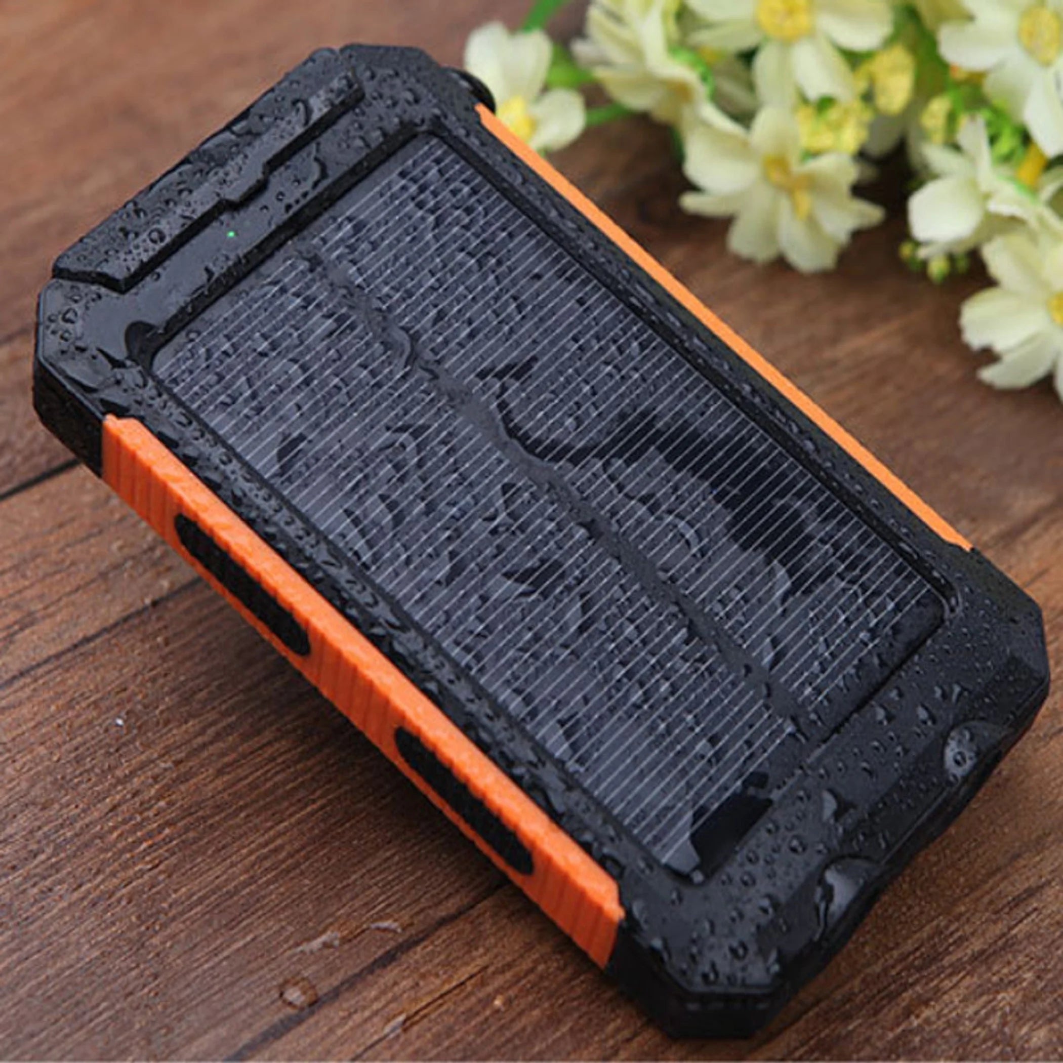 TD Jumbo Capacity 20,000 MAh Waterproof Solar Power Bank High-Solar Charger