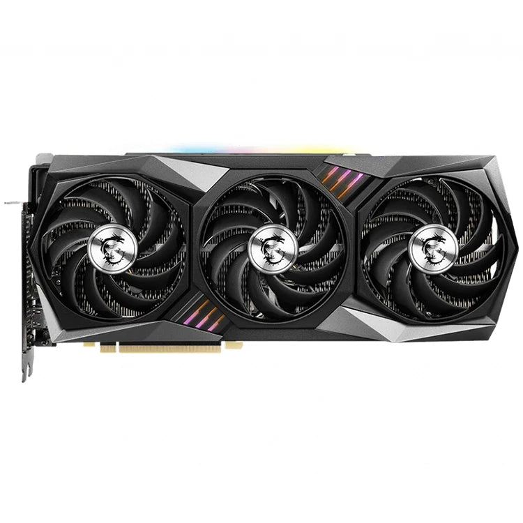 UsedMSI GeForce RTX 3090 GAMING TRIO 24G NOT LHR Gaming Graphics Card With GDDR6X 30 Series 3080 3070TI 3070 3060TI 3060 GPU