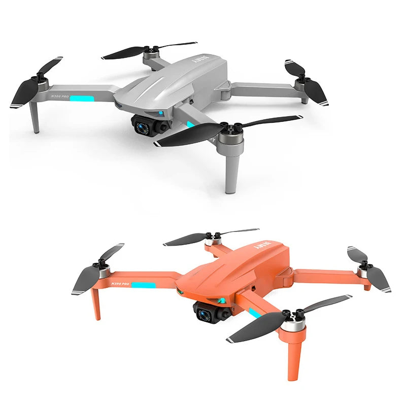2025 NEW N300 Pro Drone Dual Camera Wifi FPV RC Foldable Quadcopter Dron Toy Gifts