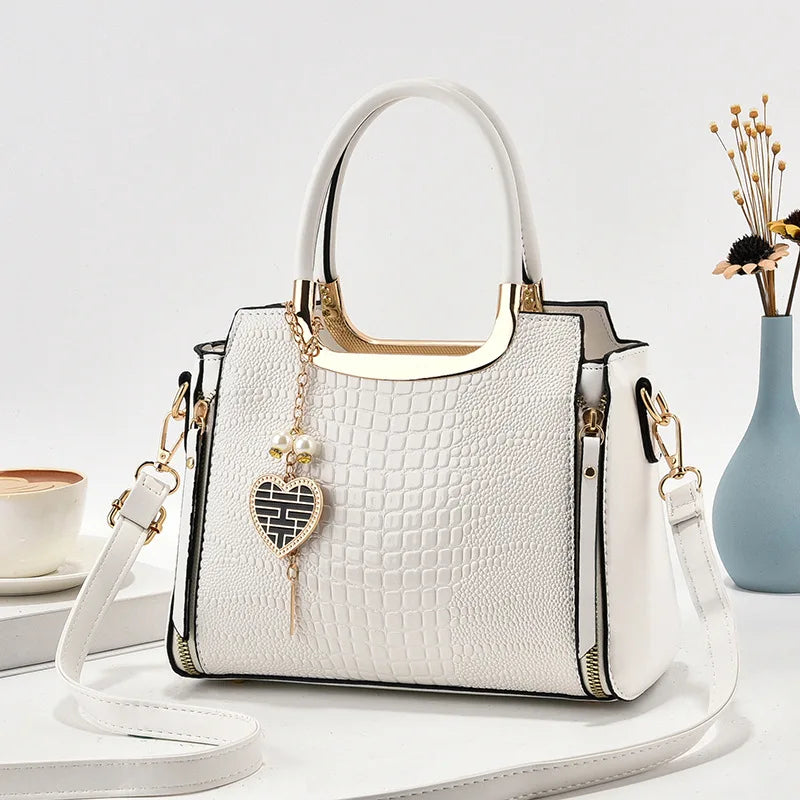 Wholesale New Fashion Pu Leather Bags Ladies Hand Bags Shoulder Crossbody Luxury Women Handbags