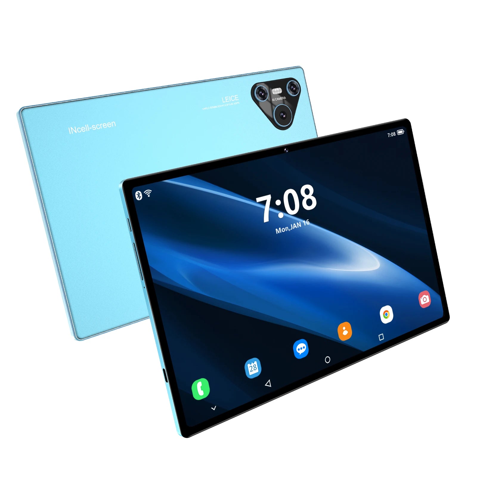 Hot 16 Pro 10.1inch Cross-Border Tablet for Adults Android System 14 12+256G MTK Octa Core New 2K Resolution Capacitive Screen
