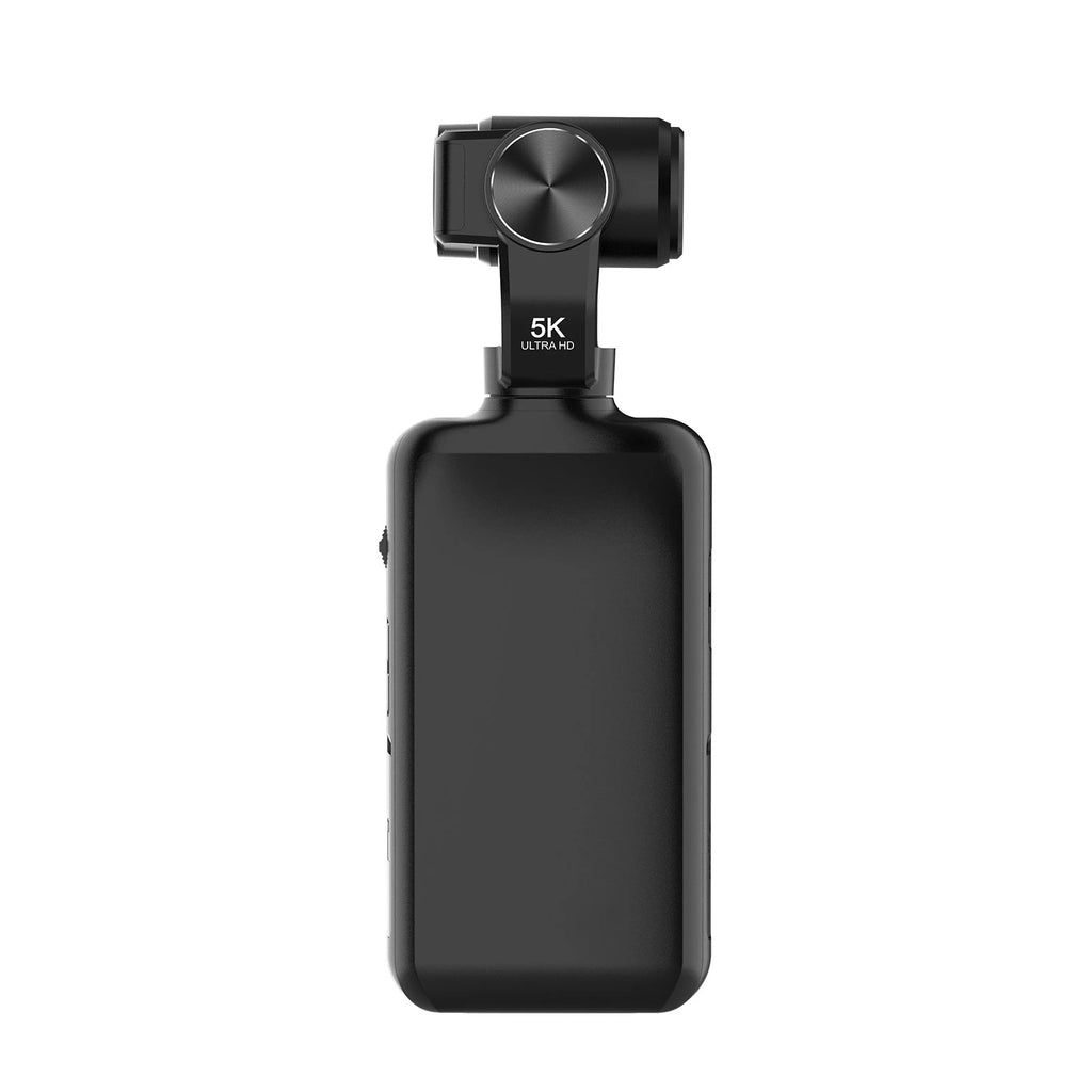 pocket 3 Mini HD Video Camcorder with 5K Recording, 3.5 Inch IPS Display, Optical Zoom, Night Shot, Stabilizer and WiFi