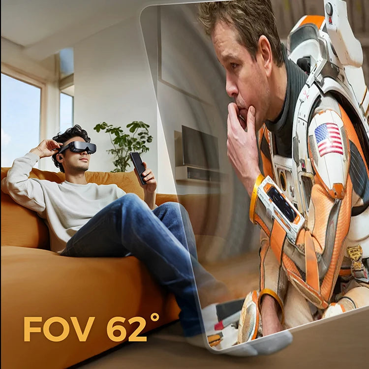 CORNMI Immersive 3D MR Hardware Smart Glasses Head Mounted Virtual Reality Display for Private Cinema & Gaming Stock Available