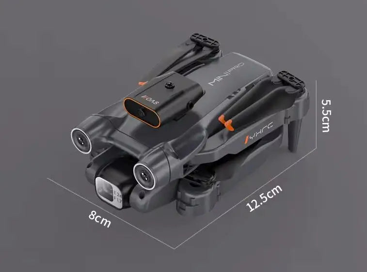 New P12 Mini Drone 4K Dual Camera Wifi FPV Full Obstacle Avoidance Rc Quadcopter Aerial Photography Helicopter Toys Gifts