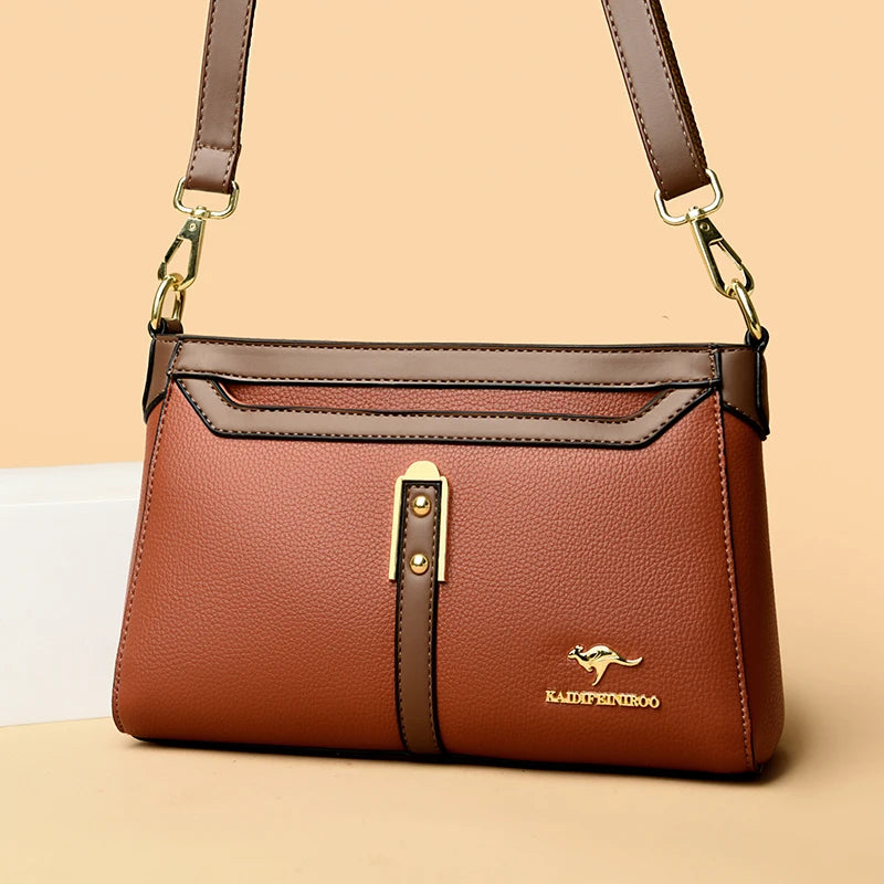 Fashion Women Purses and Handbag Soft PU Leather Shoulder Bags Women Handbags Ladies Hand Bags