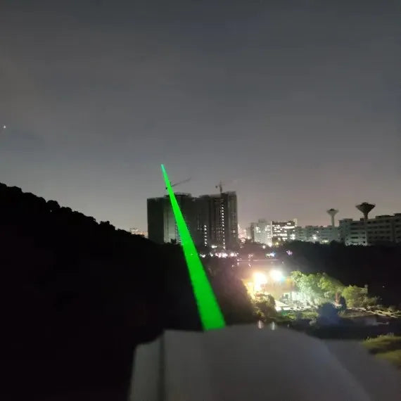 1000mw Green Laser Bird Repellent Device 360 Degree Automatic Smart Bird Control for Outdoor Farm Orchard Airport Pest Control