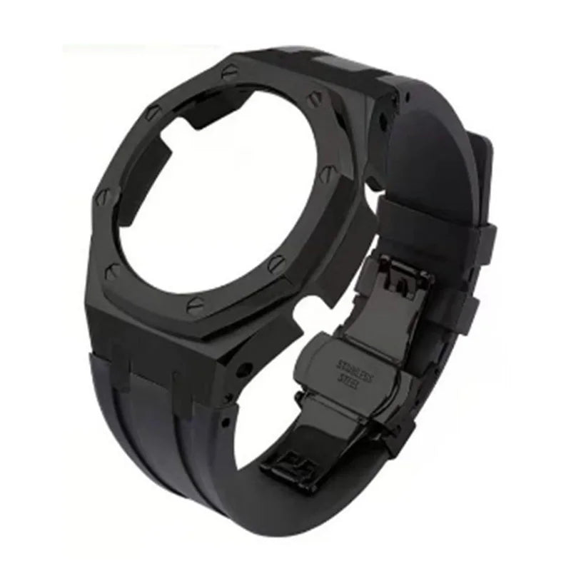 GA2100 GA2110 Luxury Breathable Stainless Steel Watch Case Strap Replacement Modification Kit for Men's Watches