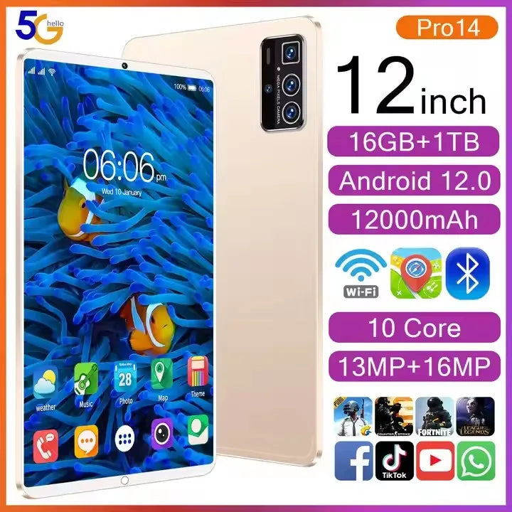 Top Selling Pad6s Kids  Android 10.1-Inch Screen MTK Processor for Education with 3G/4G/5G FeaturesPC