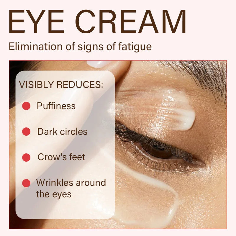 OEM Customized Korean Skin Care Cosmetics to Remove Dark Circles Brightening Niacinamide Eye Cream Retinol Eye Tightening Cream