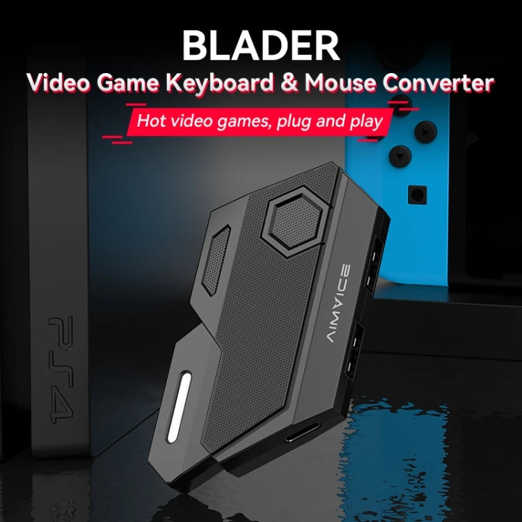 Hot Selling 7 in 1 Video Game Converter Portable Gaming Keyboard and Mouse Adapter Converter