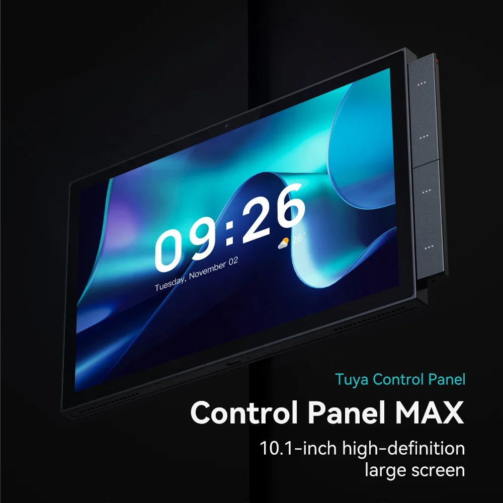2026 10 Inch Intelligent Screen Zigbee Sigmesh Touch Panel Gateway Panel Tuya Smart Home Zigbee Gateway Music Center Panel Alexa