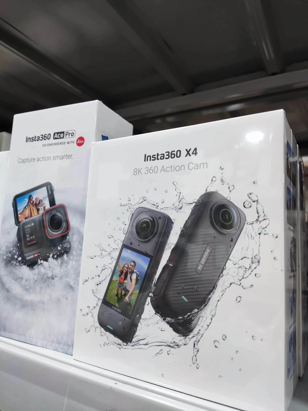 In Stock Insta360 X4 Sports Camera 8K Panoramic Anti Shake Waterproof Camera, Motorcycle Riding Sports Camera