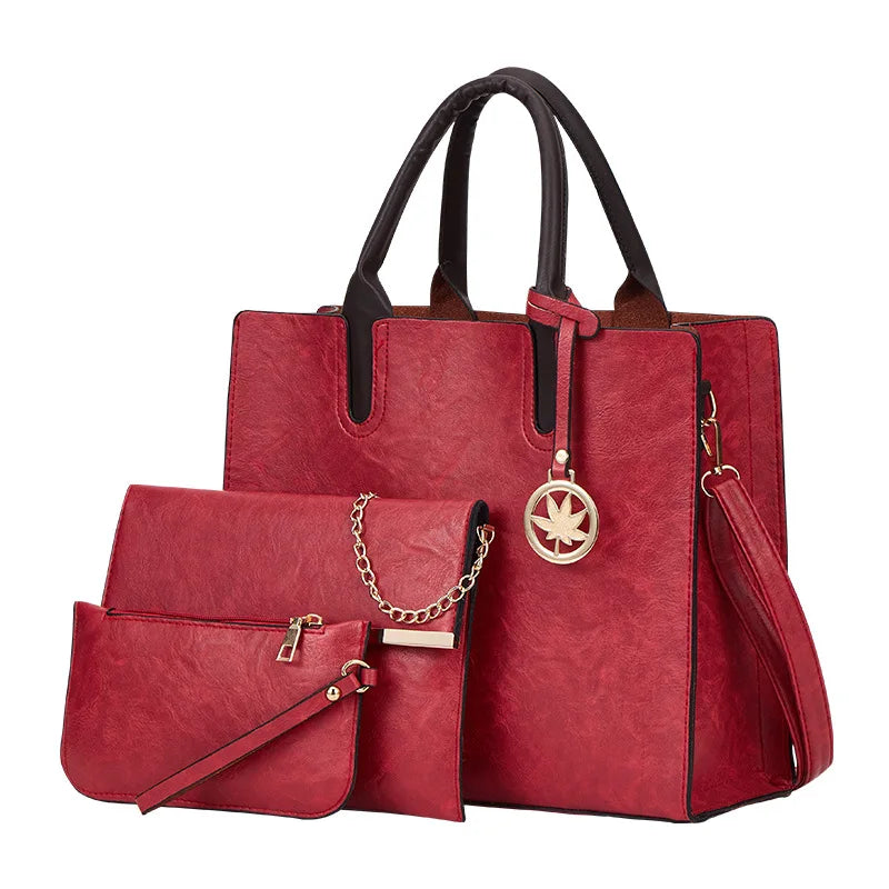 3 Pcs Set Women's Bags Large Capacity Designer Luxury Bags Women's Shoulder Handbags Bag for Casual Fashion Handbag Wholesale