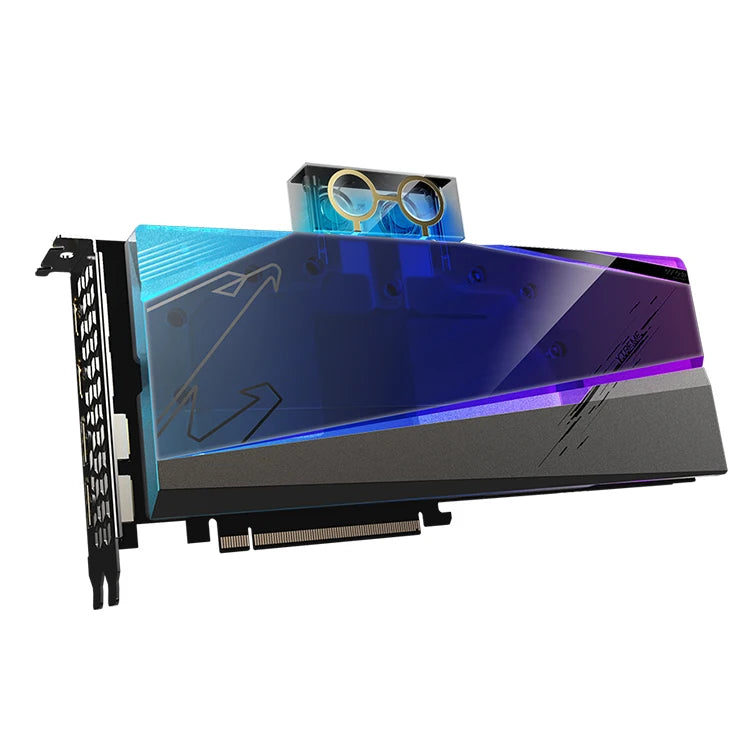 GIGABYTE AORUS Radeon RX 6900XT XTREME WATERFORCE WB 16G Water Cooling Gaming Graphics Card with GDDR6 Memory Support OverClock