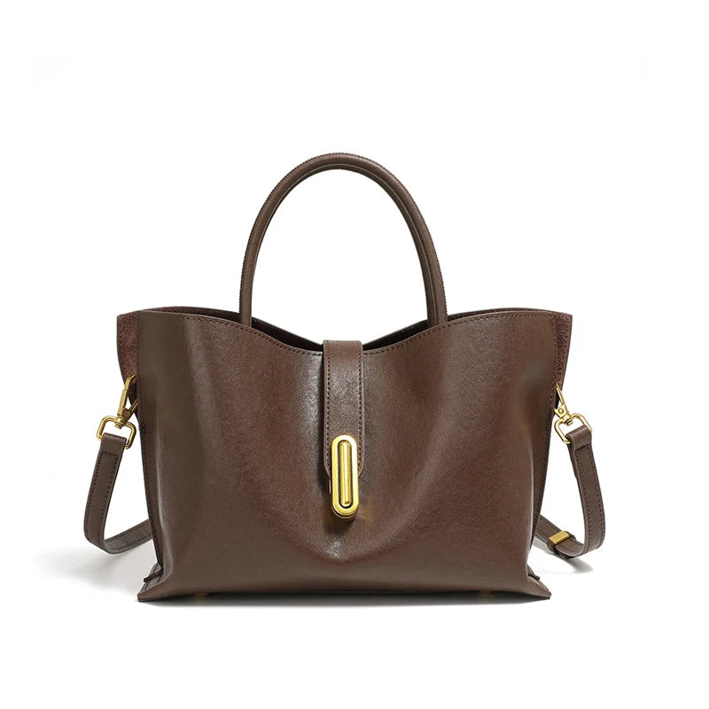 Luxury Designer Tote Bag Women Large Capacity Bucket Bag Shoulder Crossbody Bag Minimalist Women Handbags