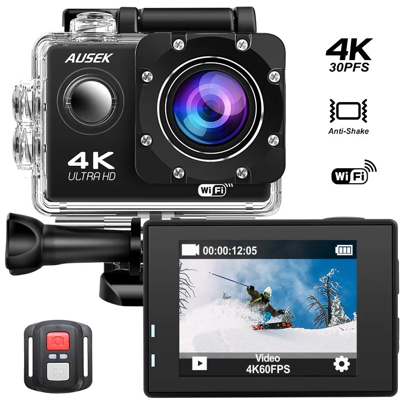 China Trade Action Hero11 Black Waterproof Action Camera Action Camera for Vlogs Head Stand