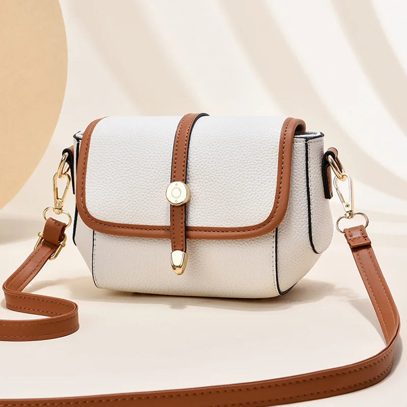 2023 Leather Pu Double Color Bags Mini Cheap Bags Women Handbags Ladies Luxury Fashion Andcomfortable