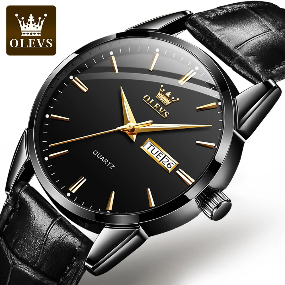 2024 OLEVS Brand 6898 Japan Movement Fashionable Business Watch Ladies Waterproof Ceramic Women's Watches Quartz Wrist Watch