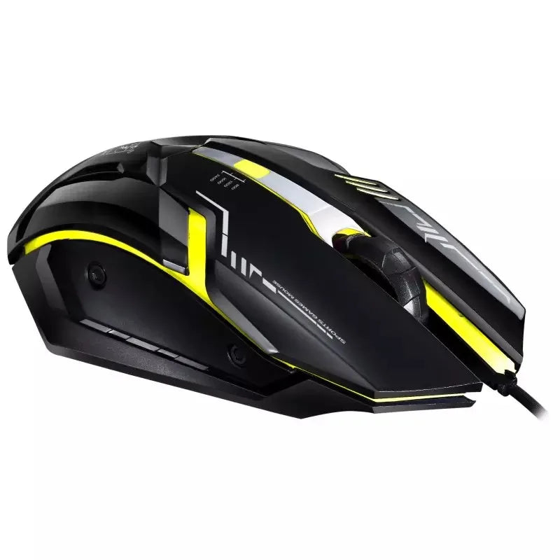 2025 Hot V17 RGB Optical Mouse USB Wired Gaming Computer Ergonomic with 3D Buttons ABS Material