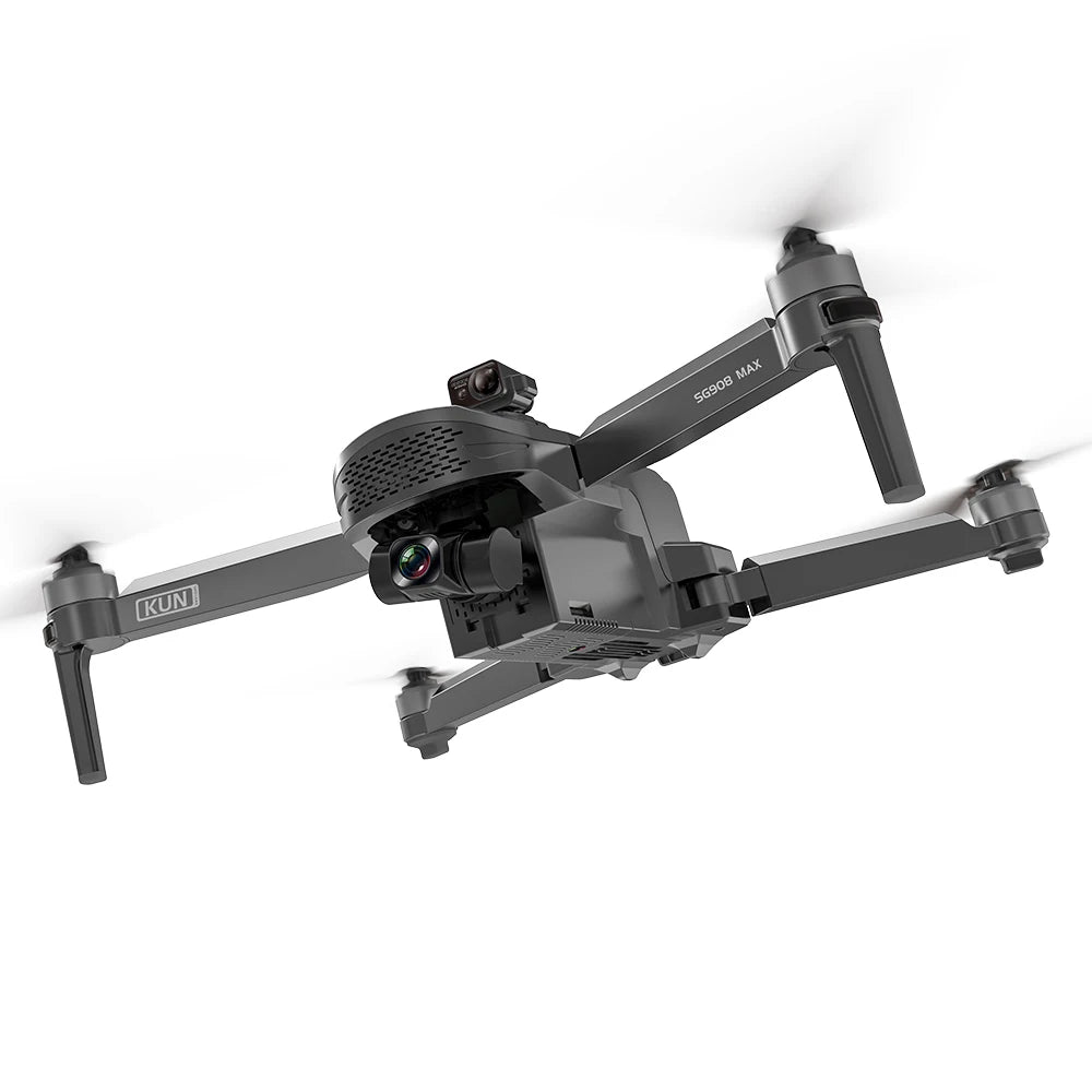 Drop Shipping Sky Fly SG908 MAX GPS Drone 3Axis Gimbal 4K HD Camera Wifi FPV Profesional 3KM Brushless Quadcopter VS SG906 Max