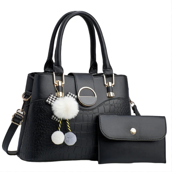 Crocodile Pattern High Capacity Fashion Trend Messenger Bags Luxury Women's Bags Womens Handbags Tote Bag Handbag Set