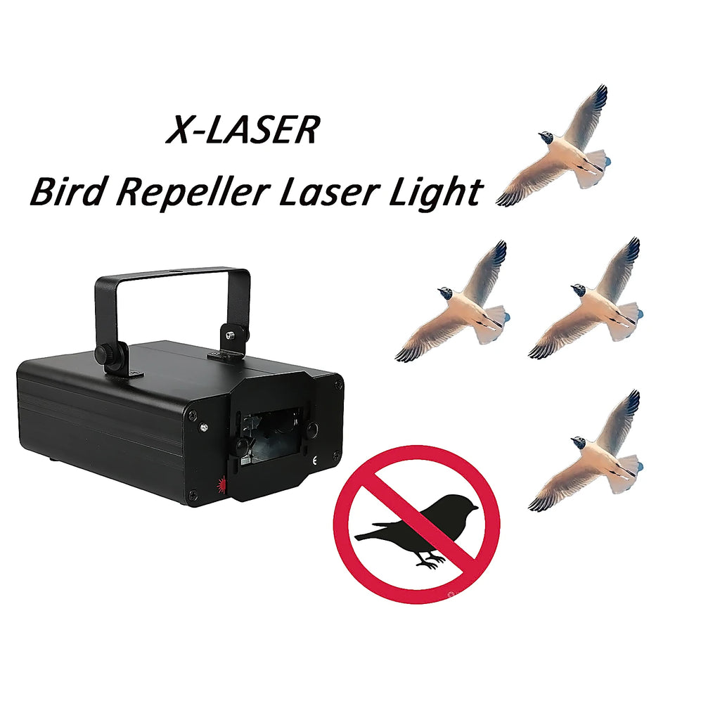 Indoor Bird Laser Light Harmless Bird Repellent Device With RF Control for Farm Warehouse Keep Birds Pigeon Away