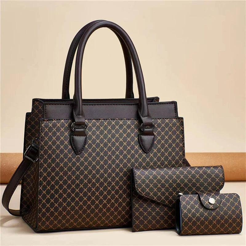 2026 New Printing Pattern High Capacity Fashion Trend Messenger Bags Luxury Women's Bags Womens Handbags Tote Bag Handbag Set