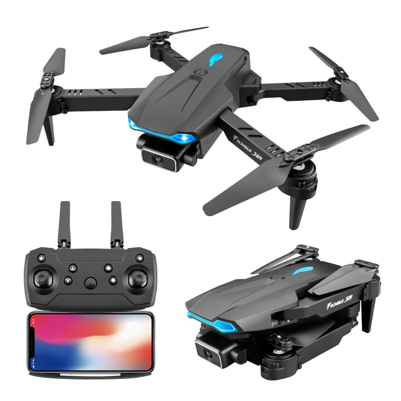 2024 Cheapest S89 Drone 4K HD Camera WiFi FPV Positioning Mini Foldable Pocket Dron RC Quadcopter