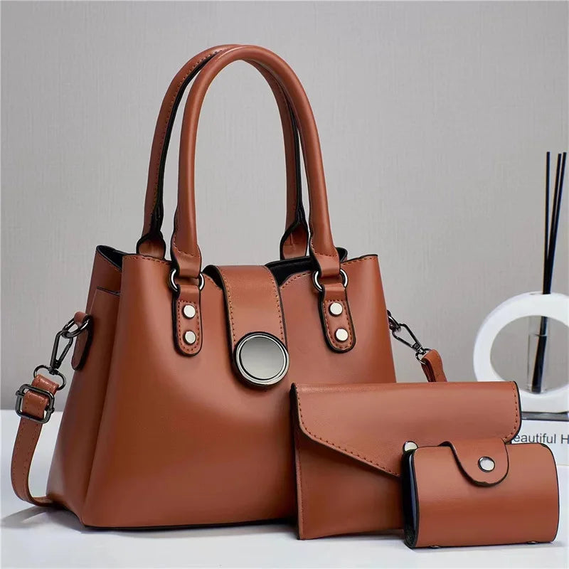 New High Capacity Fashion Trend Messenger Bags Luxury Women's Bags Womens Handbags Tote Bag Handbag Set