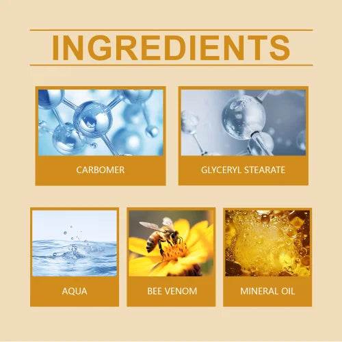 OUHOE Bee-Venom Facial  Gentle Moisturizing And Brightening Delicate Skin Care Cream