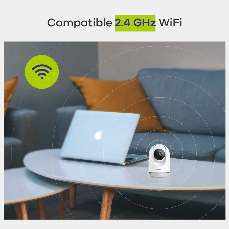 1080p Tuya Smart Home Wireless Mini IP WiFi Camera Pan Tilt Two Way Audio HD 2MP Home Security Camera