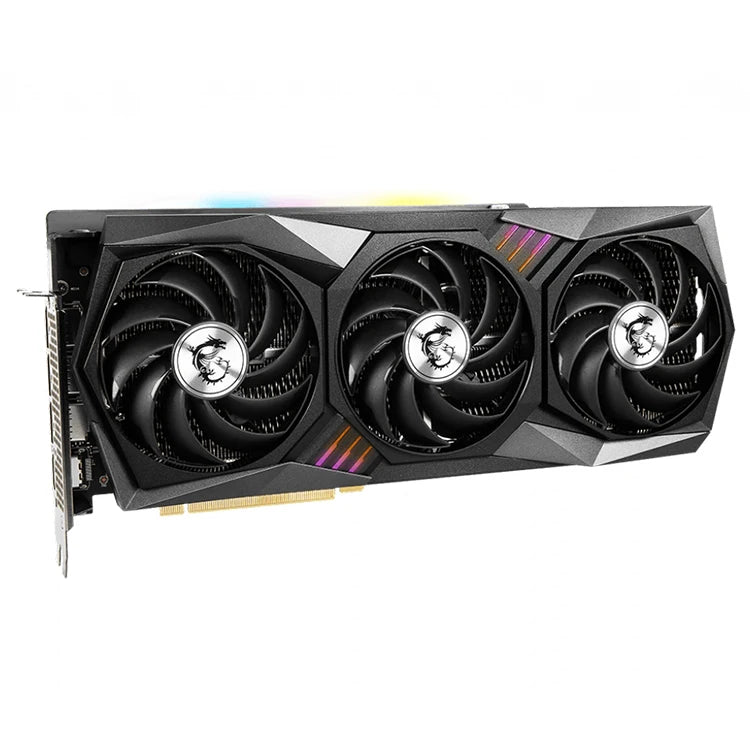 Used MSI GeForce RTX 3080 GAMING TRIO PLUS 12G LHR Gaming Graphics Card with 12GB GDDR6X Memory RTX 3080 Video Card