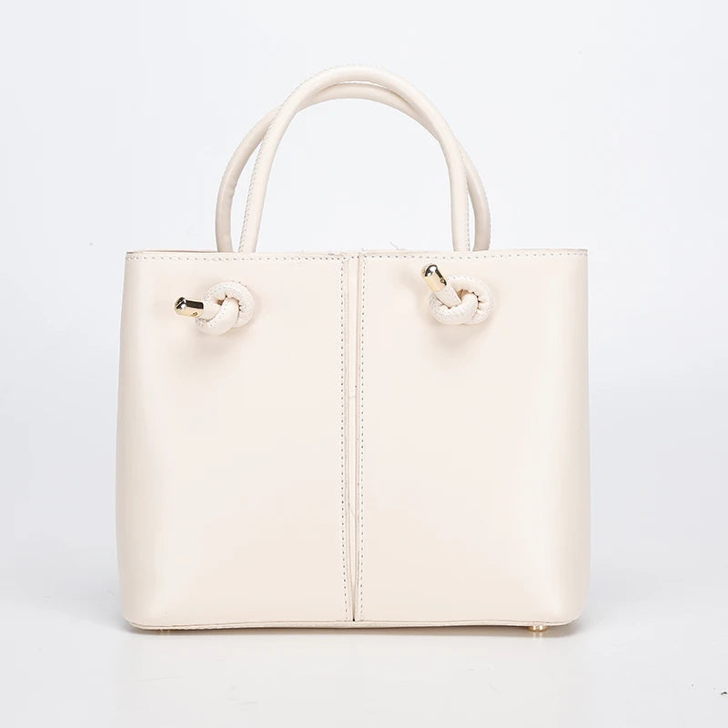 Head Layer Cowhide Leather Handbag Fashion Leather Women's Shoulder Ladies Hand Bags and Purses Women Handbags