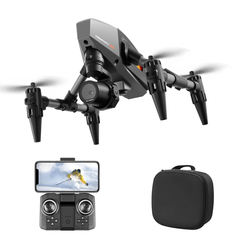 XD1 Mini RC Drone Dual 4K HD Camera Wifi Fpv Photography Foldable Quadcopter Optical Flow Professional Drones Toys Gifts