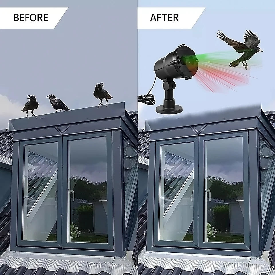 China Factory Wholesale Outdoor Laser Bird Repellent Equipment Bird Ultrasonic Laser to Keep Birds Away From Farmlands