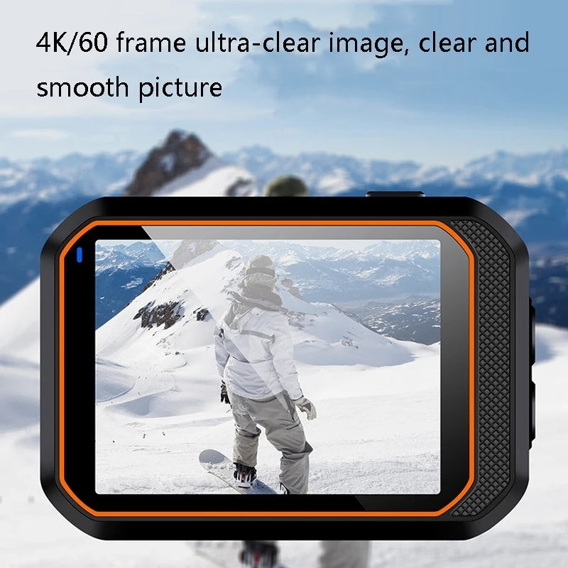High Quality Portable  Mini Camera SC002-12 4K WiFi Diving Waterproof Outdoor Sports Camera
