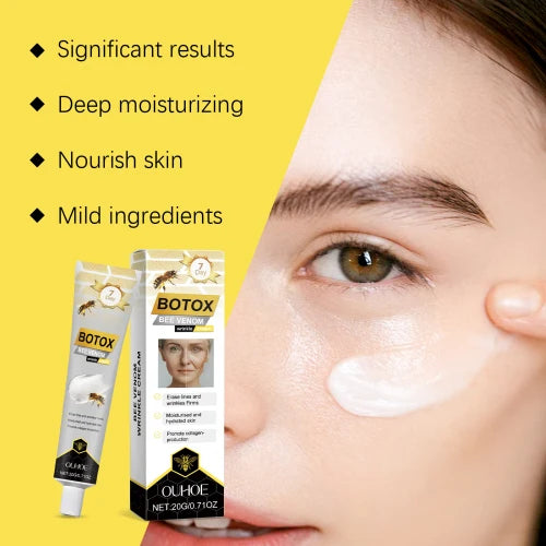 OUHOE Bee Venom Cream Moisturizes Hydrates Brightens Complexion  Firming And Softening The Skin Care