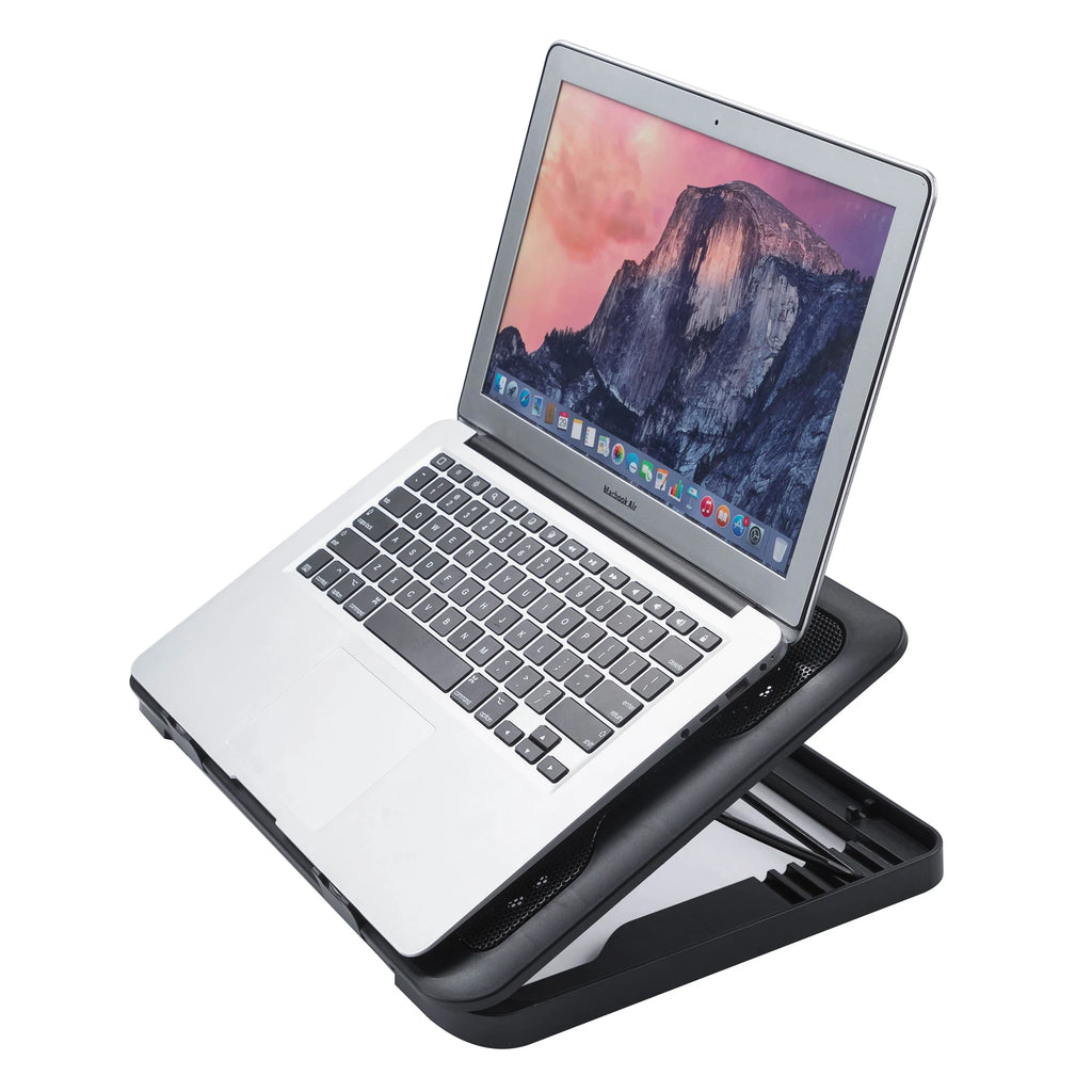 Momi 5 Fans RGB Gaming Laptop Cooler Stand Compatible with 12 to 17 Inch Notebooks New Release for Enhanced Cooling Table