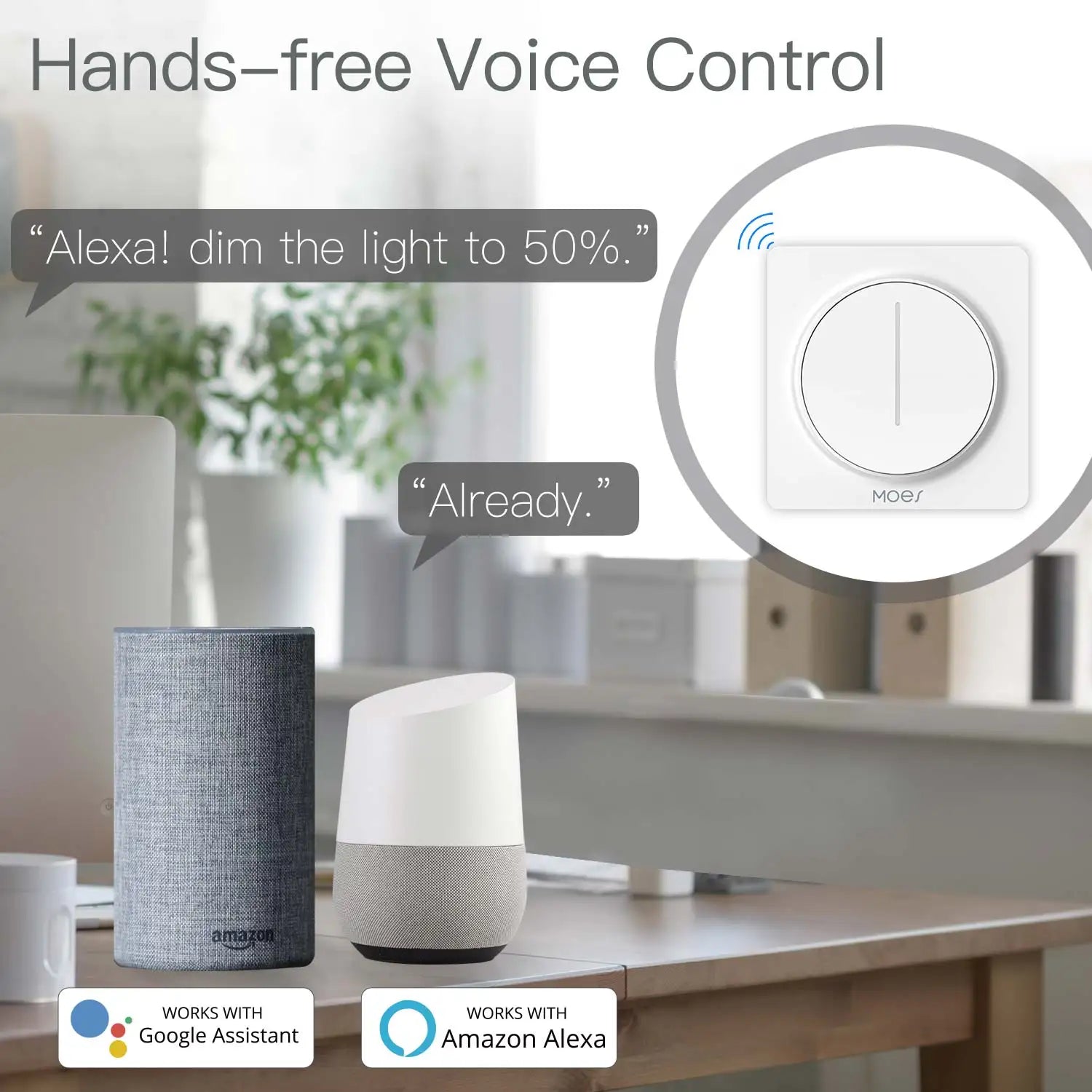 Tuya WiFi Smart Home  Touch Light Dimmer Switch Schedule Timer Brightness Memory Remote Controlled by SmartLife APP