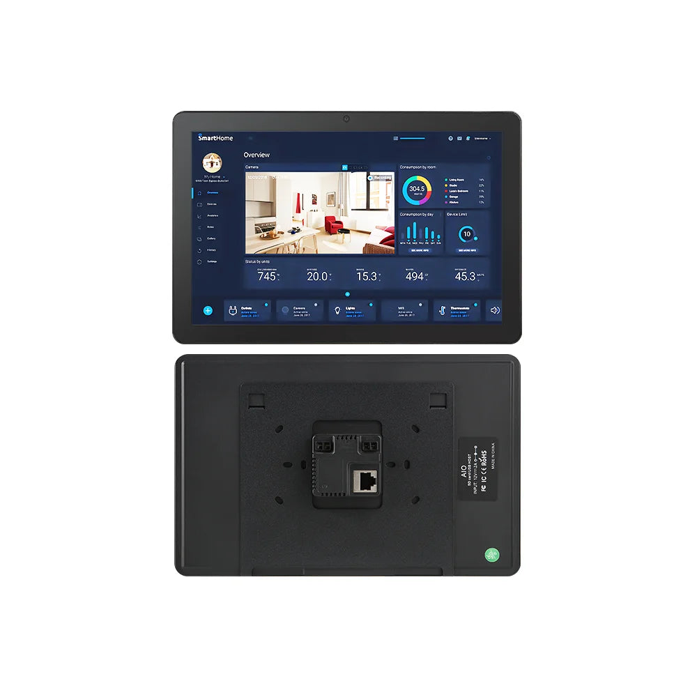 2025 Hotsale 10.1inch Home Automation in Wall Touch Control Panel Android POE Tablet Smart Home Panel  System