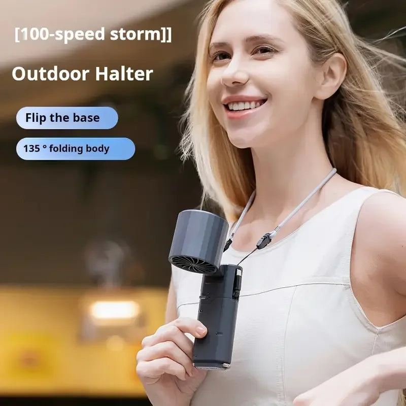 Hot Sell Water Mini Portable Air Cooler Conditioner Fan Power Saving 5V Smart Home 6000Mah Battery Mobile