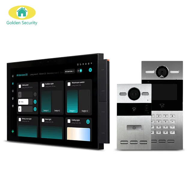 New 10.1" Inch Smart Home Automation Touch Screen Panel WiFi Zigbee Gateway Tuya Central Panel Built in Alexa Smart Home Kit