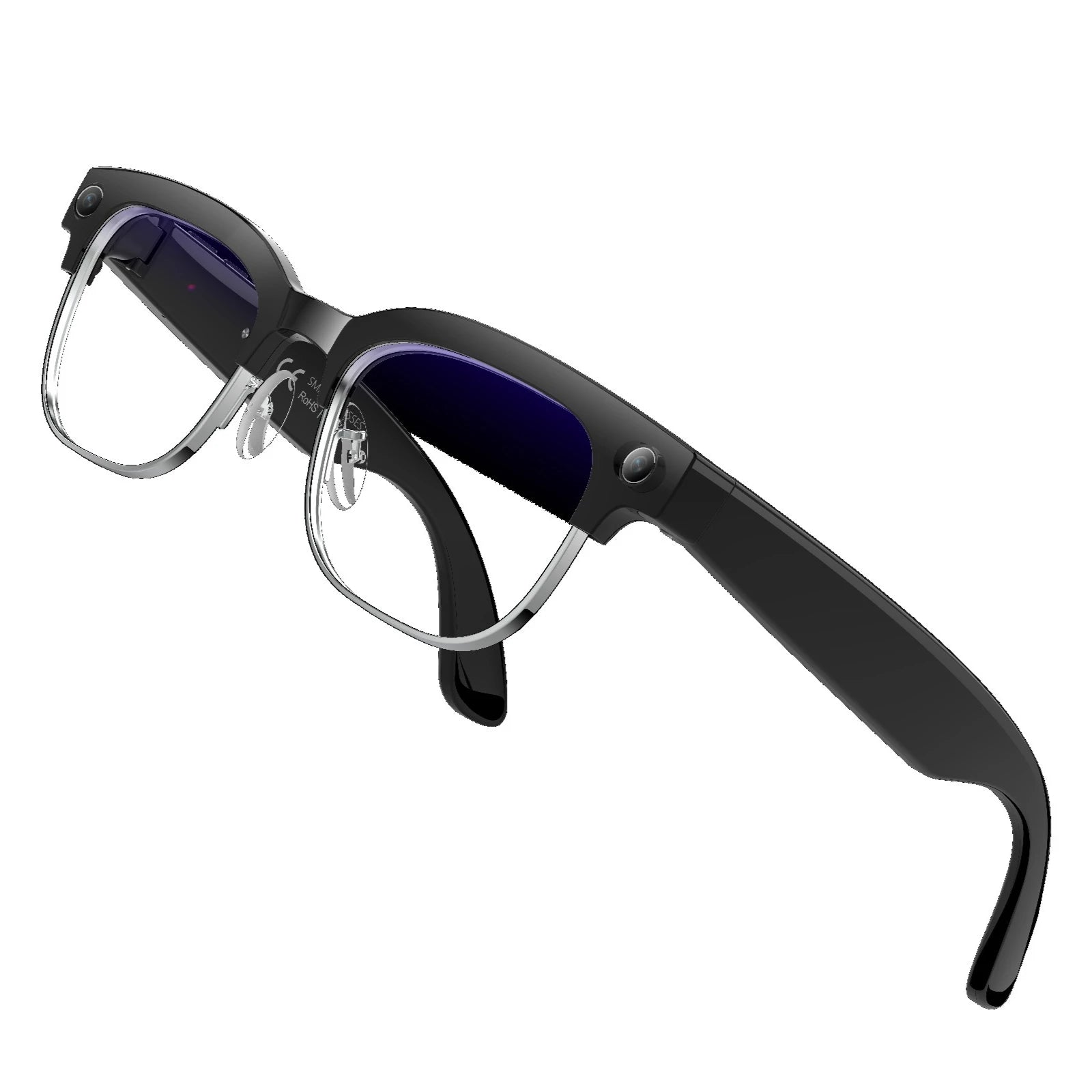Smart Glass 2025 Newest AI Assistant Real-time Translation Dual Microphone Noise Reduction Touch Control IP66 Waterproof